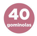 40 gominolas